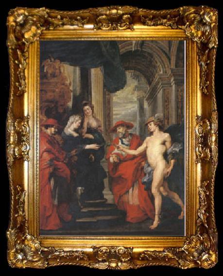 framed  Peter Paul Rubens The Treaty of Angouleme (mk05), ta009-2
